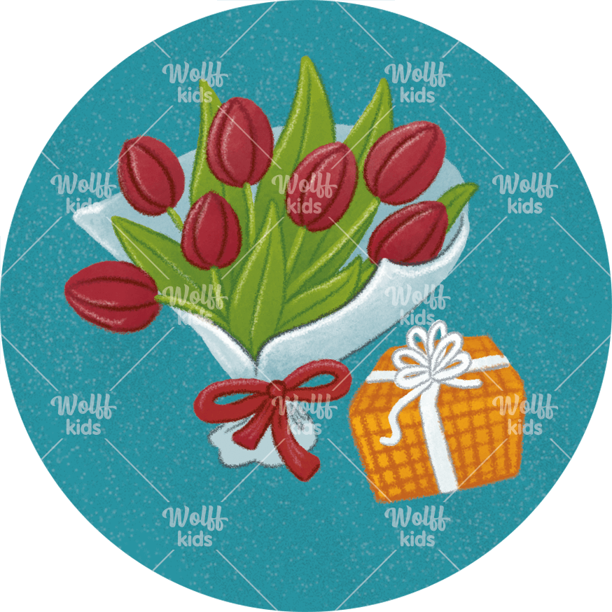 Einzelner Magnet: Geschenke/ Besorgungen